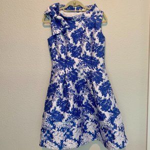 Silver & Blue Sara Campbell The Claire Dress Size 4